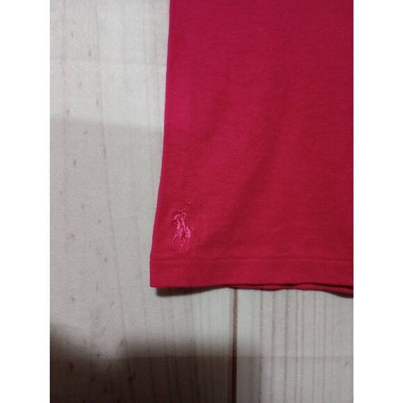 Ralph Lauren Shirt Ladies Medium Pink Barbie‎ Minimalist - Picture 3 of 6